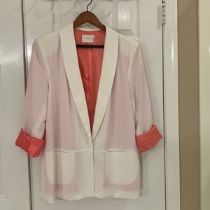 Lush light jacket, excellent condition.